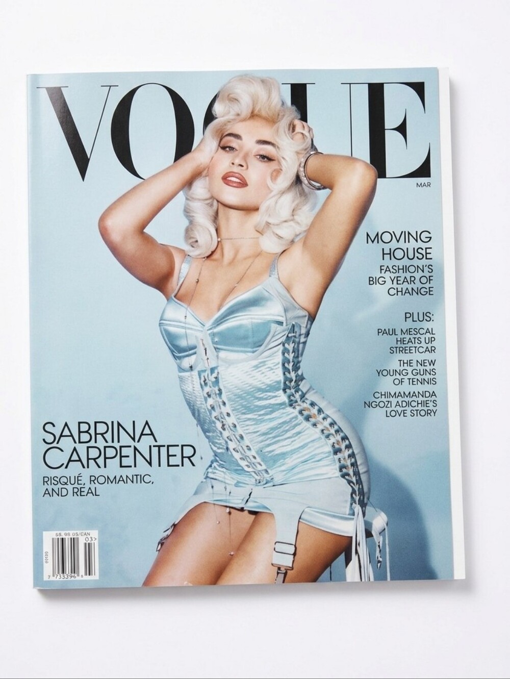 VOGUE MAGAZINE - MARCH 2025 with SABRINA CARPENTER